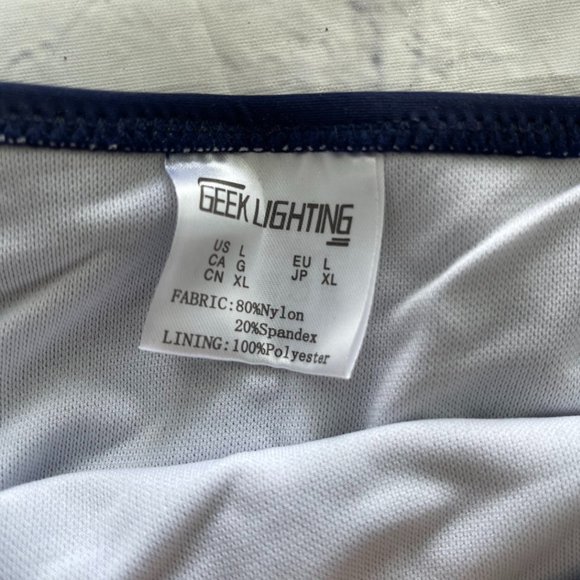 Geek Lighting Two Piece High Waist Bikini Swimsuit - Picture 5 of 10